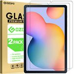 GOZOPO [2-Pack Screen Protector for Samsung Galaxy Tab S6 Lite 10.4" 2024/2022/2020 SM-P610/P615 9H HD Tempered Glass Film Samsung Tab S6 Lite 10.4