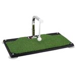 PGM Golf Swing Trainer - Golf Training Equipment with 5 Adjustable Height - Pure Path Golf Swing Practice Mat Training Aid - Golf Swing and Hitting Trainer for Indoor Outdoor Home