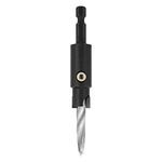 Trend Snappy 12.7mm TCT Counterbore with 6.35mm HSS Drill for Precision Recess Drilling, Quick Release System, SNAP/CB/4TC