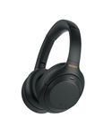 Sony WH-1000XM4 Industry Leading Wireless Noise Cancellation Bluetooth Over Ear Headphones with Mic for Phone Calls, 30 Hours Battery Life, Quick Charge, AUX, Touch Control and Voice Control - Black