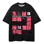 Anime Nana T-Shirt Nana Osaki Short Sleeve Unisex Anime Printed Casual Short Sleeve Oversized T-Shirt Youth Trend Harajuku Wind Tops Anime Fans T-Shirt...