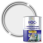 HQC Smooth Masonry Paint - Light Grey - 5 Litre - Exterior Wall Paint for Render, Pebbledash, Brick, Concrete & Garden Walls - Waterproof & Dirt Resistant - Long-Lasting & Easy to Apply