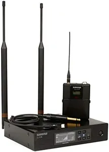 Shure QLXD14 Wireless System with Bodypack and WA305 Instrument Cable for Guitar/Bass - H50 Band