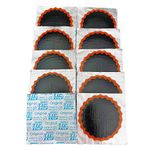 Rema Tip Top 10 No. 2 Round Patches - Flat Tire Tube Puncture Repair Kit Refill