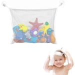 RSYHVG Baby Bath Toy Organiser Net Bag - Kids Bath Toy Tidy Storage Bag With Suction Cups | Baby Mesh Net Toy Holder Organiser Unit Basket Bag For Kids | Keep Bathtub Water Toys Mold Free