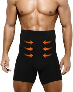 Casey Kevin Shapewear Boxershorts Herren, Bauchweg Herren, Hohe Taille Body Shaper Kompressionshosen Unterwäsche