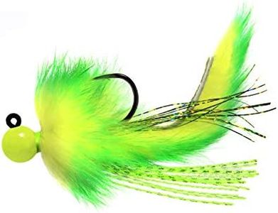 Aerojig Company Twitching Jig - 1/2 Chartreuse/Chartreuse/Green