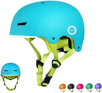 XJD Toddler Helmet Kids Bike Helmet Multi-Sport Cycling Helmet Adjustable Child Helmet Kids Bicycle Helmet Boys Girls Safety Skateboard Skating Scooter Youth Helmet Ages 8-13 Years Old, Blue M