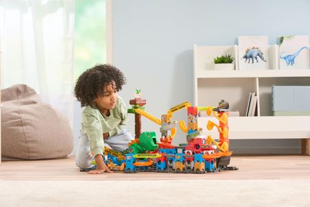 VTech Marble Rush Dino Adventure Playset – Interactive STEM Toy