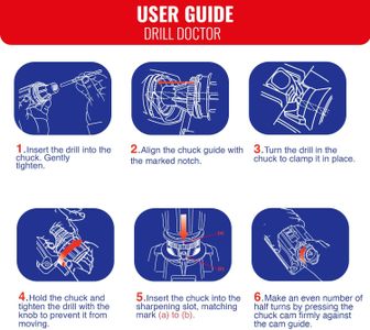 Tivoly Drill Doctor 400 Drill Bit Sharpener – Precision Tool