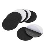 Tjikko Support Pad, Single Side Adhesive Anti Vibration Foam Rubber Pad (Black) (110 x 5 mm)