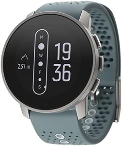 SUUNTO 9 Peak Ultra-Thin, Tough GPS Sports Watch with 80+ Sports Mode & Intelligent Battery Modes (Moss Gray)