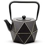 Toptier Cast Iron Teapot, Stovetop 