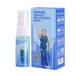 Defogger S_Pray Goggles, Antifog Sprays for Swim Goggles - Safe for Anti Reflective Lenses and All Lenses, Antifog Prevents Lens Fog for Days Laoxi