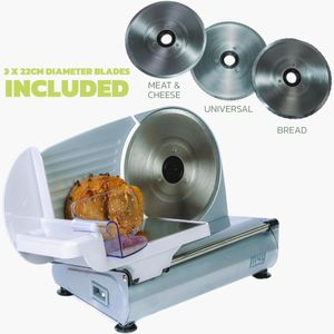 M4Y Meat Slicer 22cm – Stainless Steel Blade Food Cutter