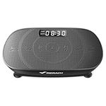 MERACH Vibration Plate, Quiet Compact Vibration Plate Exercise Machine for Shaping and Relaxation , Auto or Manual Speed Control, Comfortable Silicone Pad, LED Display