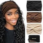 S&N Remille Wide Boho Headbands for