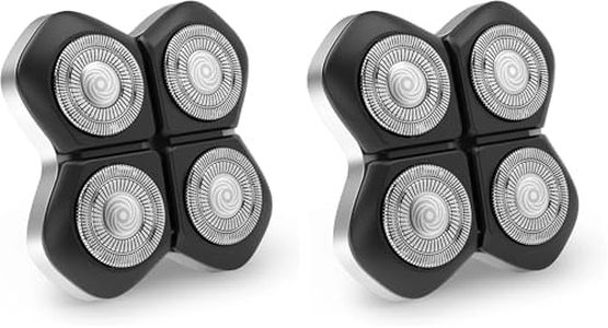 Freebird Official Replacement Blades for Flexseries Pro Head Shaver Kit - Refill Blades - High-Performance Blades for Smooth Shaving