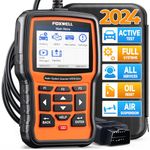 FOXWELL NT510 Elite fit for Mercedes-Benz OBD2 Diagnostic Scanner Full System Engine ABS SRS ESP BAS AC Fault Code Reader Scan Tool with Bi-Directional All Service Oil EPB Light Reset Air Suspension