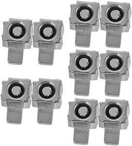 OSALADI 5 Pares Manija Hebilla Interruptor Hebilla De Bloqueo Interruptor Hebilla De Metal Interruptor Reparación Pestillos para Controlador De Juego Hebilla Deslizante Gamepad Parte