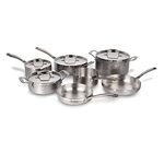 Cuisinart Htp-11ssc 11-piece Vintage Hand Hammered Tri-ply Cookware Set