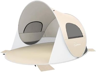 Wolfwise Pop Up Beach Tent, Easy Setup Sun Shade Shelter Foldable 6-7Person