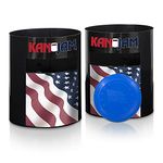 Kan Jam Original Disc Toss Game with 2 Disc Golf Basket Retrievers and 1 Disc Golf Disc - Outdoor Frisbee Golf, Frisbee Slam Game in USA, EPSN and Dude Perfect Designs