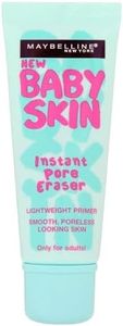 3 x Maybelline Baby Skin Instant Pore Eraser Lightweight Primer 22ml