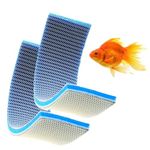 SANSEFERO Premier Plants 8 Layer Pack of 2 High Density Filter Cotton Reusable Aquarium Filter Nano Gel Free Aquarium Filter Pad for Fish Tank with Cuttable/Pond Filteration (40 X 15 Cm) 8D