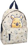 Disney Winnie The Pooh Backpack Made For Fun - Children's Backpack | School | Nursery - Beige Colour - Size 31 x 22 x 9 cm, beige, One Size