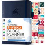 Clever Fox Bi Weekly Budget Planner – Undated Financial Planner Organizer Budget Book – Expense Tracker Notebook, Budgeting Planner, Bill Planner, Finance Planner to Manage Your Money, A5–Blue