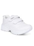 Bata 4511 Marshal E 24 White Casual Shoes for Juniors |Perfect for Everyday wear| Walking| Running | Slip-Resistant | All Day Comfortable |Breathable |Lightweight. Size- 5