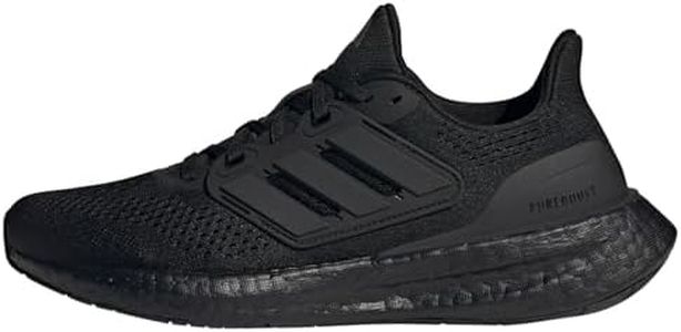 adidas Performance Pureboost 23 Women's Running Shoes, Core Black/Carbon/Core Black, 7.5