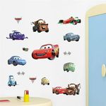 GADGETS WRAP Vinyl Wall Decal Sticker Disney Cars Through Wall Stickers for Kids Rooms