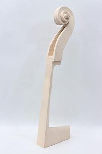 WUQIMUSC 3/4 Upright Bass Fingerboard Rosewood Maple wood Bass Neck Head double bass parts (neck)