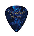 Fender 351 Shape Premium Picks - Blue Moto - Medium - 12 Count Pack