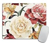 Watercolor Floral Pattern with Rose