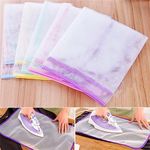 Joyzzz Protective Ironing Mesh, 5 PCS Heat Resistant Ironing Cloth Protective Insulation Pad, Ironing Protector Mesh Cloth Random Color, Ironing Pressing Pad for Easy Ironing and Protection (40x60cm)