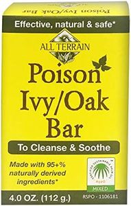 All Terrain Natural Poison Ivy Oak/Bar Soap, 4oz., To Cleanse & Soothe, Itchy & Irritated Skin