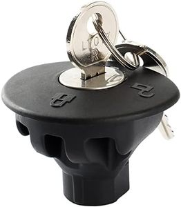 FANHAY Locking Fuel Tank Plug Cap with Keys 8U5Z9C268B 4584455AH 4584554AG Car Accessories Supplies Goods for Ford