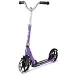 Micro Scooter | Cruiser LED Kids Scooter | 5 to 12 Years | Boys & Girls | Chopper-Style Steering & Kickstand | Handlebar Adjustable & Foldable | Light Up LED Wheels | 100kg Weight Limit | Purple