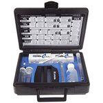Lamotte 3368-01 Pool MGR Test Kit, 0.2-3.0 ppm Free/Total Chlorine, 6.8-8.2 pH Range, 60-400 ppm Total Alkalinity, 60-400 ppm Calcium Hardness, 0-100 ppm Cyanuric Acid, Acid Demand