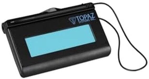 Topaz T-LBK460SE-HSB-R 1x5 Backlit LCD Signature Capture Pad - USB Connection (Higher Speed Version)