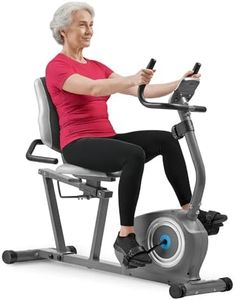 JLL Exercise Bike for Home Use, Magnetic Recumbent Exercise Bike for Seniors, Smart Bluetooth Compatible with Exclusive SunnyFit App, Indoor Stationary Bike with LCD Display