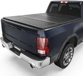 OEDRO FRP Hard Tri-fold Tonneau Cover Fits for Dodge Ram 1500 2009-2024 (Classic & New Body) 5.6ft Bed w/o Ram Box, Weather-Resistant