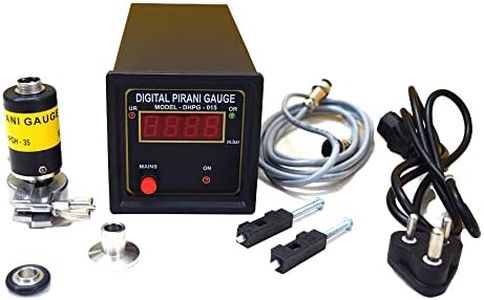 Digital Pirani Gauge| Micron Gauge HVAC (Range : 999 mBar to 0.001 mBar) for Sputtering Units, Coating Units, Ejector Systems Alongwith Calibration Certificate