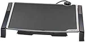 Presto 07073 Electric Tilt-N-fold Griddle, 19", Black