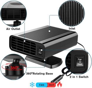Showvigor 150W Car Heater Fan – Portable Vehicle Defroster