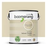 Boomerang, 100% Eco-Friendly Interior Latex Paint, Eggshell Finish for home, 3,78L / Boomerang, Peinture Latex intérieur 100% Écoresponsable, Finis Velours pour les murs et la maison, 3,78L (Indémodable / Everlasting)