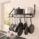 KES 24 Inch Kitchen Pot Pan Rack Wa